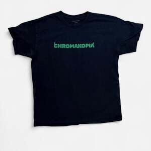 Tyler The Creator Chromakopia Black T-Shirt, Neon Green Merch - Size L